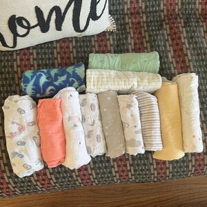 Assorted Set of 12 Baby Blankets